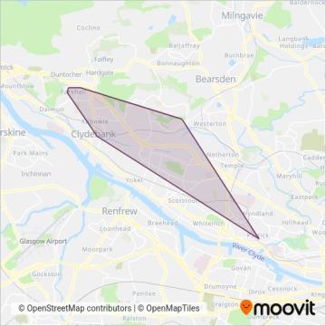 Avondale Coaches coverage area map