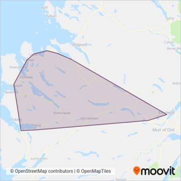 Westerbus coverage area map