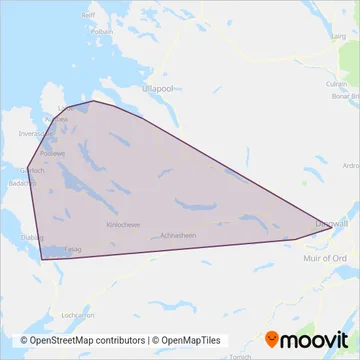 Westerbus coverage area map