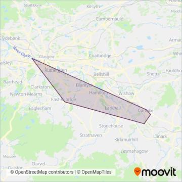 Hobson Travel coverage area map