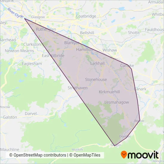 Hobson Travel coverage area map