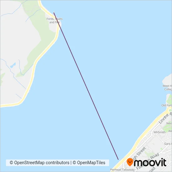 Highland Ferries coverage area map