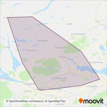 Midland Bluebird coverage area map