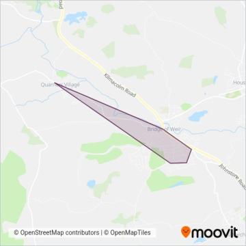 Johnstone Area Community Transport coverage area map