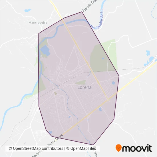 Utile Urbano (Lorena) coverage area map