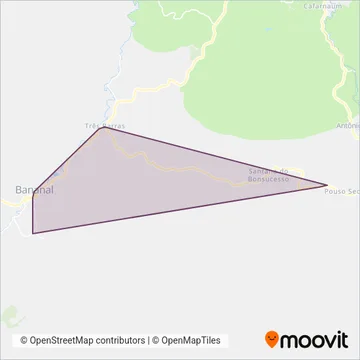 Viação Vá de Van coverage area map