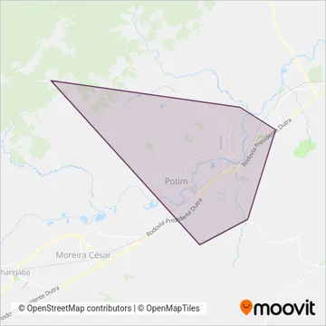 TUG coverage area map