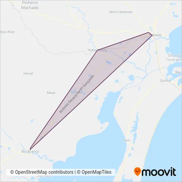 Rainha coverage area map