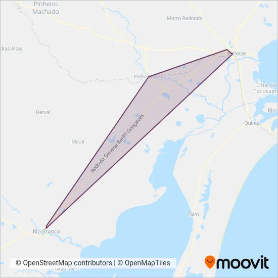 Rainha coverage area map