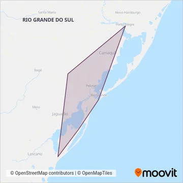 Expresso Embaixador coverage area map