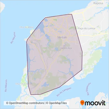 SMTT coverage area map