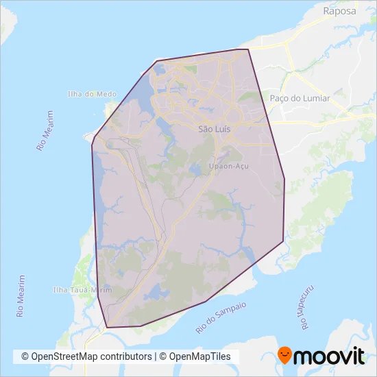 SMTT coverage area map