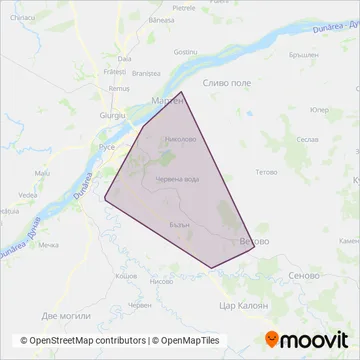 Геокомерс ООД coverage area map
