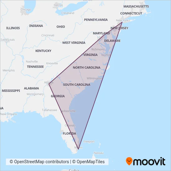 FlixBus-us coverage area map