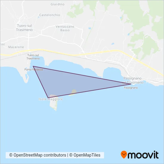 Busitalia - Sita Nord s.r.l. coverage area map