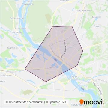 Схема покрытия компании ЦУГАЭТ (Канатная дорога)