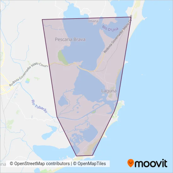 Lagunatur coverage area map