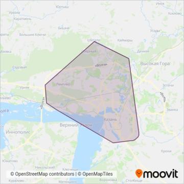 Схема покрытия компании ПАТП №4
