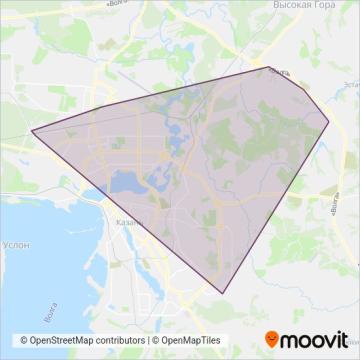 Схема покрытия компании КПАТП