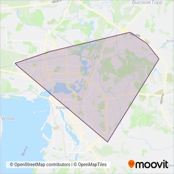 Схема покрытия компании КПАТП
