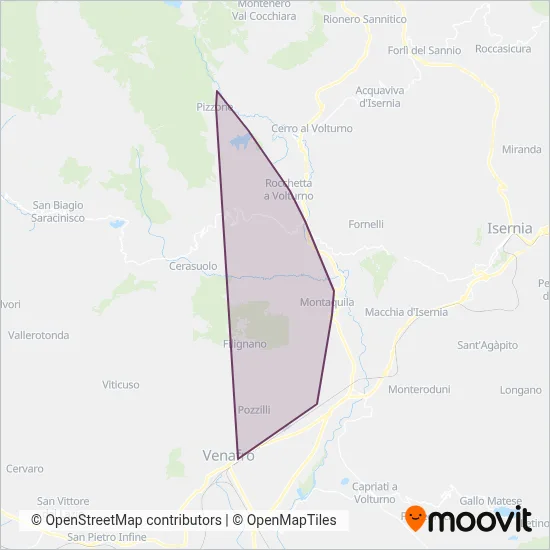 CASNA coverage area map