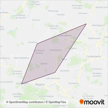 Farrace coverage area map