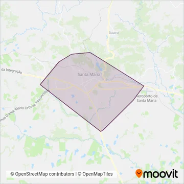 SIM coverage area map
