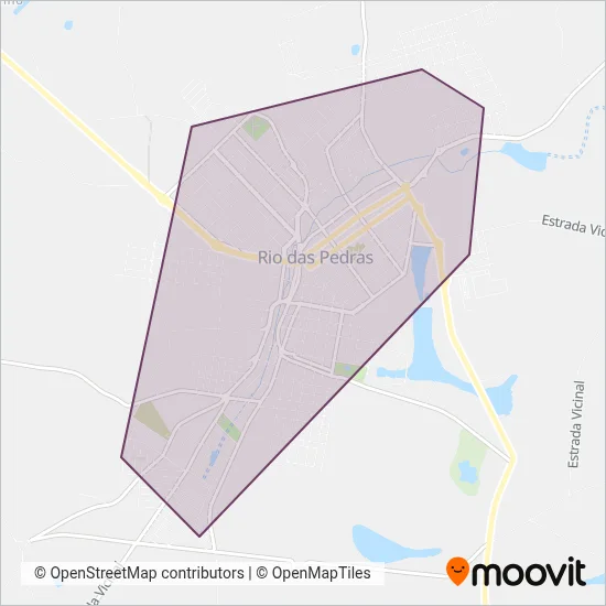 Auto Viação i9 coverage area map