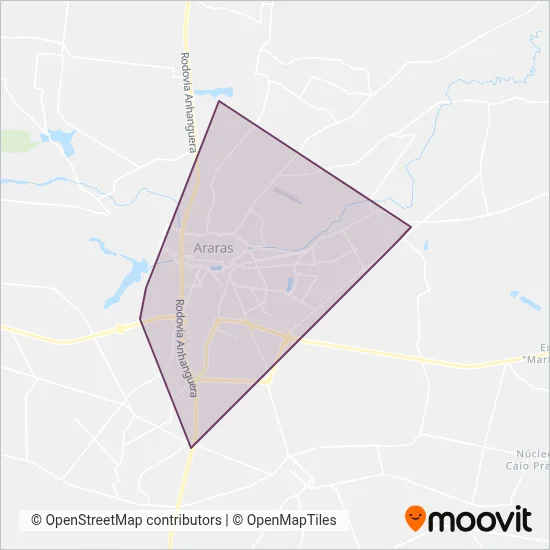 SMTCA coverage area map