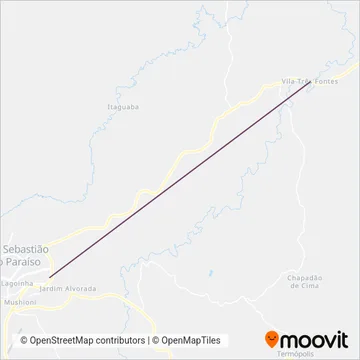 Saritur coverage area map