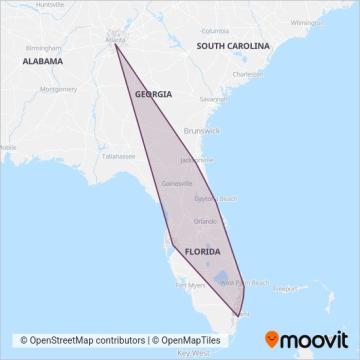 Greyhound-us coverage area map