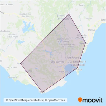 CTMCG coverage area map