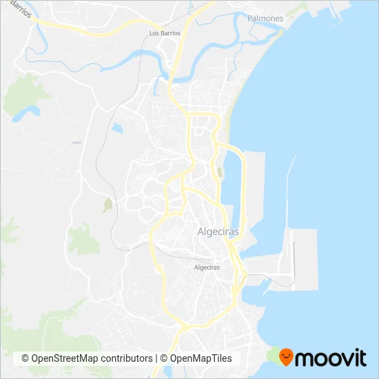 Baleària Eurolines Maritimes coverage area map