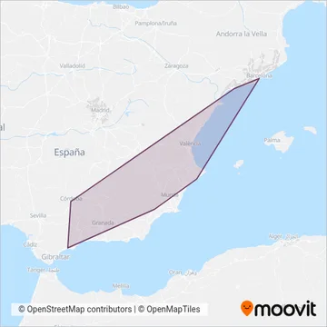 ALSA Grupo (VJA-167) coverage area map