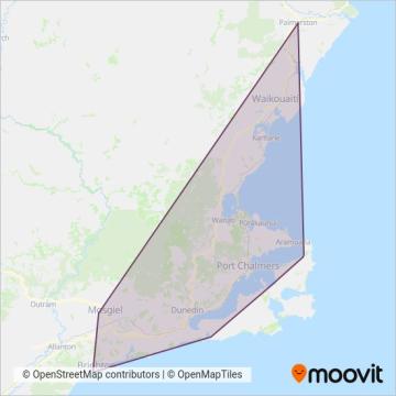 ORC coverage area map