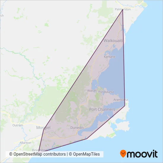 ORC coverage area map