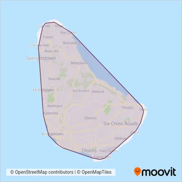 Transport Board coverage area map