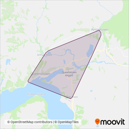 Otago Regional Council coverage area map