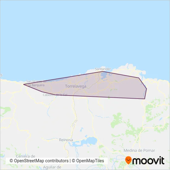 Cobertura del mapa de Renfe Feve