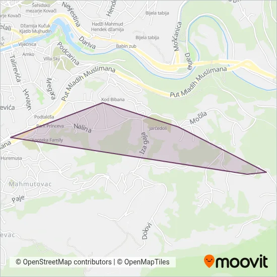 Centrotrans (Ferry) coverage area map