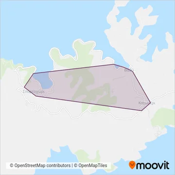 Δήμος Μεγανησίου coverage area map