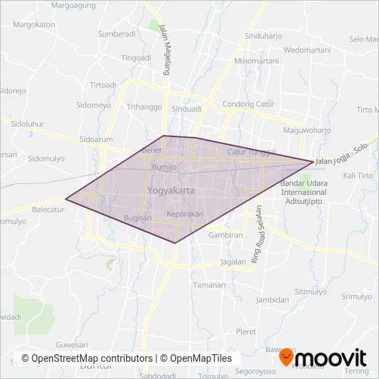 SatelQu coverage area map