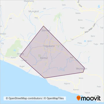 AKDP coverage area map