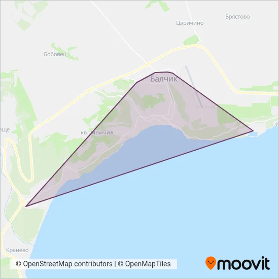 PP Dobrich coverage area map