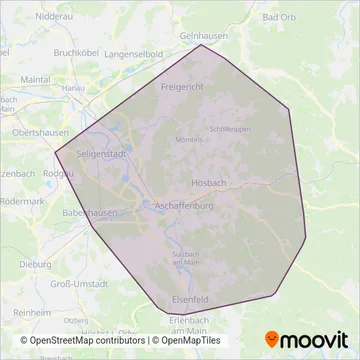 VAB coverage area map