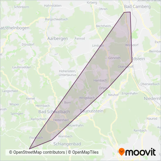 FahrPlan Verkehrsgesellschaft mbH Verbundsgebiet