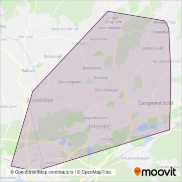 Omnibusbetrieb Heuser GmbH coverage area map