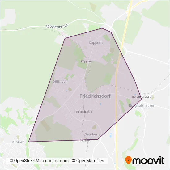 Stadt Friedrichsdorf Verbundsgebiet