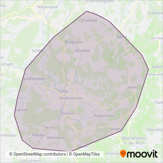 LNG Fulda Verbundsgebiet