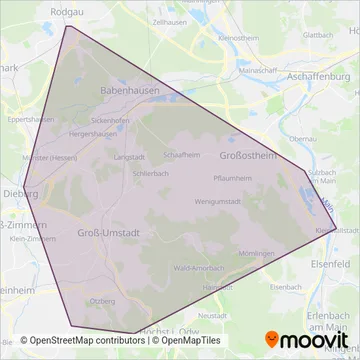 Fa. Jungermann coverage area map